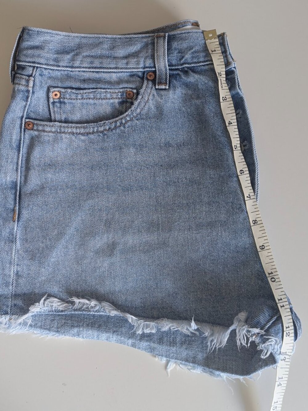Denim Forum The Ex-Boyfriend Hi-Rise Denim Short - Picture 13 of 13
